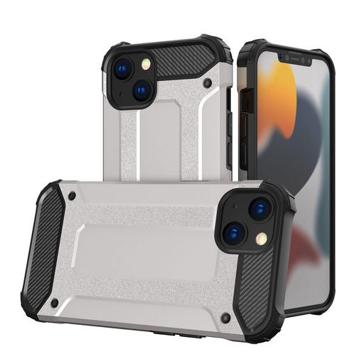 DUAL LAYER TOUGH CASE FOR IPHONE 15 PLUS