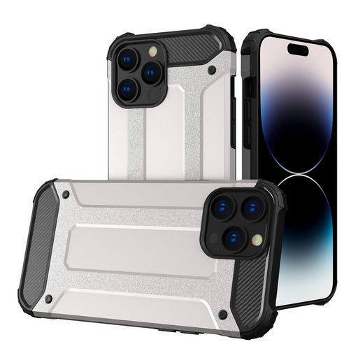 DUAL LAYER TOUGH CASE FOR IPHONE 15 PRO
