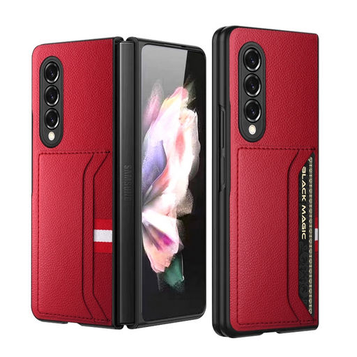LEATHER CASE TO SUIT GALAXY Z FOLD4