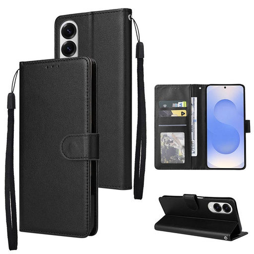 HORIZONTAL LEATHER FLIP CASE WITH CARD HOLDER