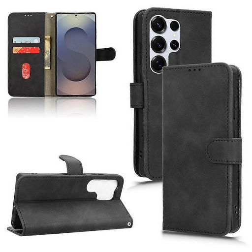 HORIZONTAL LEATHER FLIP CASE WITH CARD HOLDER