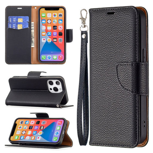 LEATHER CASE WITH CARD HOLDER FOR IPHONE 13 PRO MAX