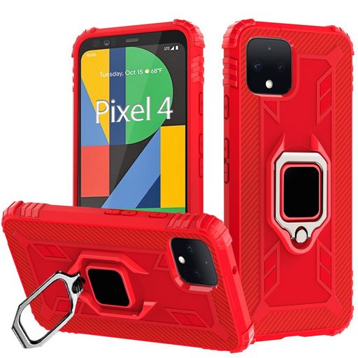 ARMOUR CASE FOR GOOGLE PIXEL 4 WITH RING STAND / MAGNETIC HOLDER