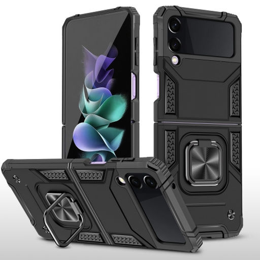 DUAL LAYER HARD SHELL CASE TO SUIT GALAXY Z FLIP4