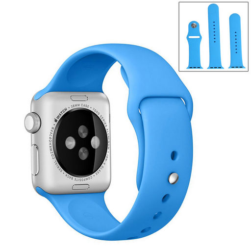 GEL WATCH BAND WITH PIN AND TUCK BUCKLE