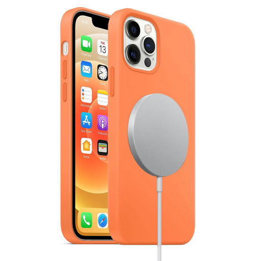 SHOCKPROOF SILICONE MAGNETIC RING CASE FOR APPLE iPHONE