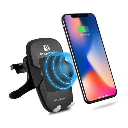 <NLA>QI™ WIRELESS CHARGER - VENT MOUNT CRADLE