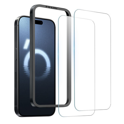 TEMPERED GLASS SCREEN PROTECTOR FOR IPHONE 16 PRO