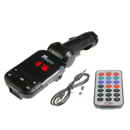 FM TRANSMITTER AND USB PLAYER