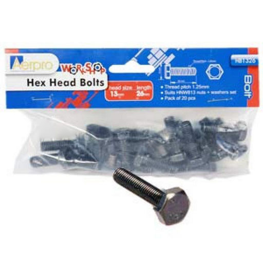 HEX HEAD BOLTS 12.5MM