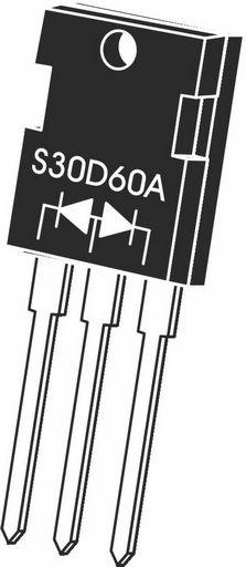 DIODE PACK 30A COMMON ANODE