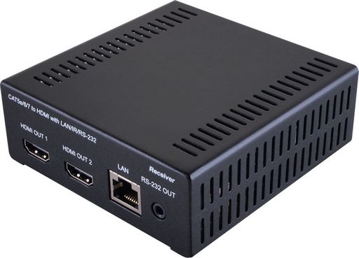 HDMI OVER HDBaseT RECEIVER 4K30 WITH LAN / RS-232 / 24V PoE - CYPRESS