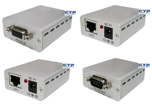 RS232 OVER CAT5 EXTENDER - CYPRESS