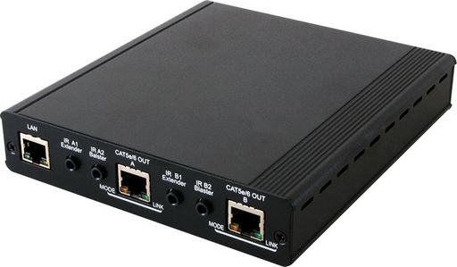 .1×3 HDMI OVER HDMI AND CAT5e/6/7 SPLITTER WITH LAN SERVING