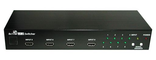 6-IN 1-OUT HDMI SWITCH 1080P WITH REMOTE - CYPRESS