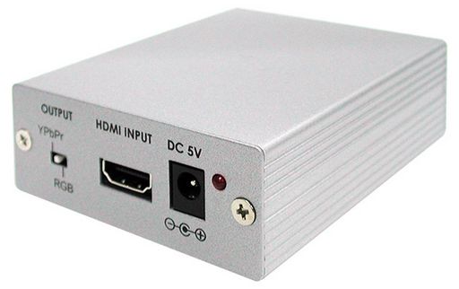 HDMI TO VGA / COMPONENT CONVERTER WITH AUDIO