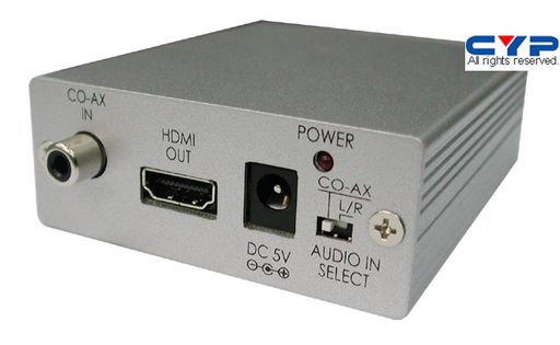 COMPONENT WITH DIGITAL AUDIO TO HDMI FORMAT CONVERTER - CYPRESS