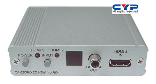 DUAL HDMI TO HD COMPONENT CONVERTER