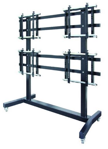 VIDEO WALL TROLLEY PORTABLE 2x2 - OMB