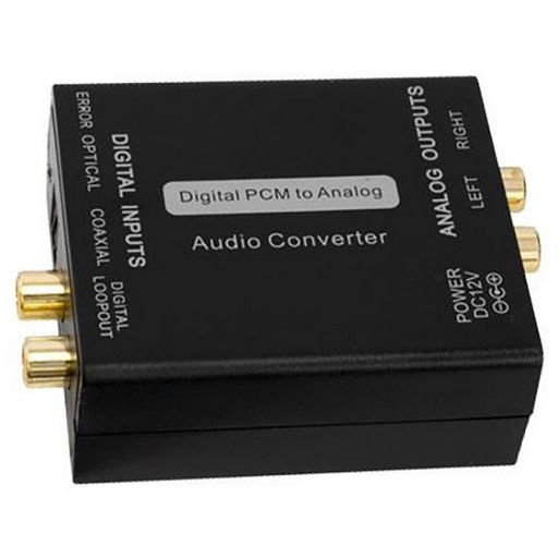 STEREO DIGITAL TO ANALOGUE AUDIO CONVERTER - PRO2