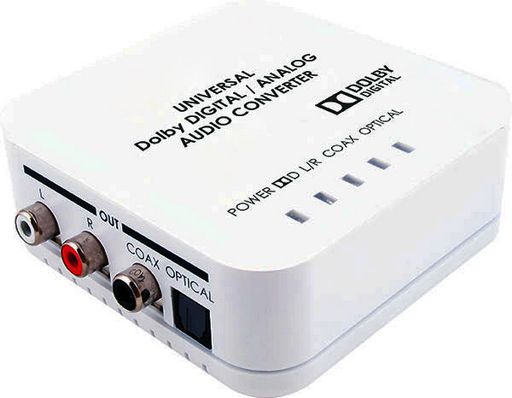 UNIVERSAL DIGITAL/ANALOGUE AUDIO CONVERTER WITH DOLBY DECODER DCT-9DN
