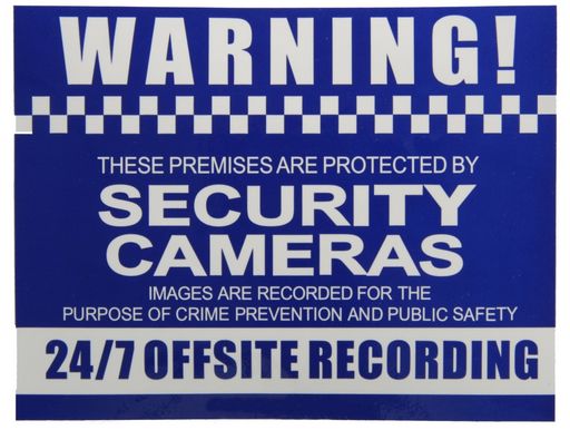 CCTV WARNING SIGNS