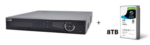 NETWORK VIDEO RECORDER 24 CHANNEL - VIP VISION 320MBPS PoE