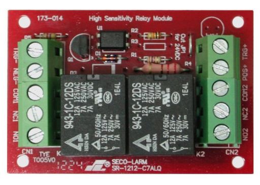 3/24VDC RELAY MODULE WITH 2X 7A SPDT RELAYS