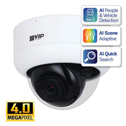 4MP IP FIXED DOME CAM - PROFESSIONAL SERIES