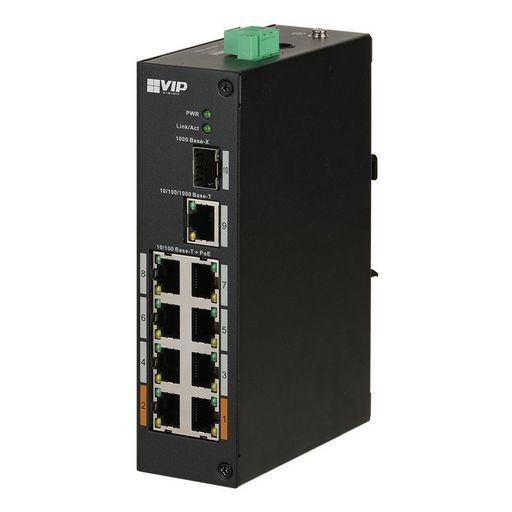 8 PORT UNMANAGED PoE+ NETWORK SWITCH
