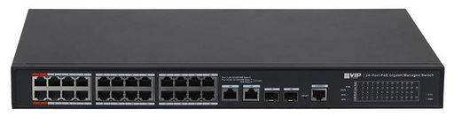 MANAGED GIGABIT ETHERNET SWITCH WITH PoE - VIP