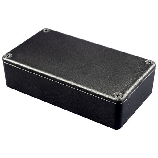 HAMMOND 1550 BLACK DIECAST ALUMINIUM ENCLOSURE