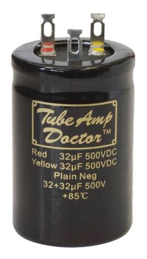 RADIAL ELECTROLYTIC GOLD CAPS - TAD