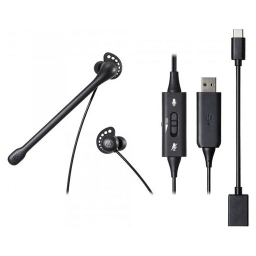 IN-EAR STEREO USB HEADSET - AUDIO TECHNICA