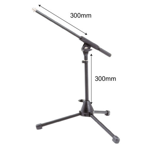 MICROPHONE TRIPOD STAND WITH BOOM ARM