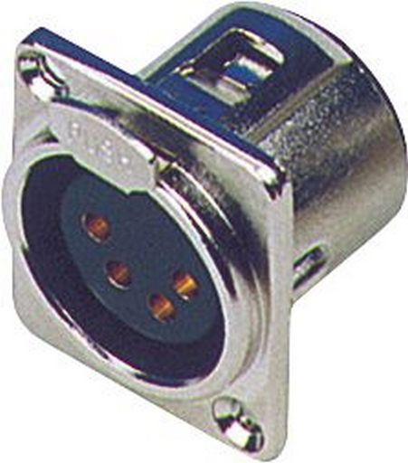 <NLA>CONNECTOR - XLR-4F CHASSIS MOUNT
