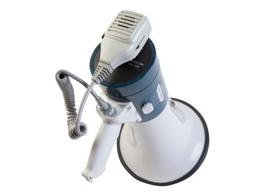 HANDHELD LOUDHAILER WITH FIST MICROPHONE