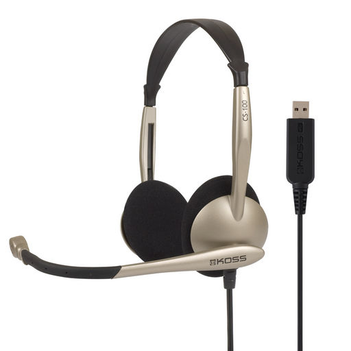 KOSS HEADSET WITH MICROPHONE - USB