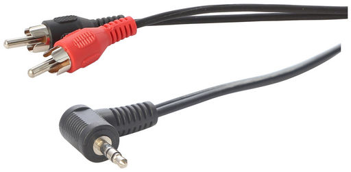 Stereo 3.5mm to 2 X RCA