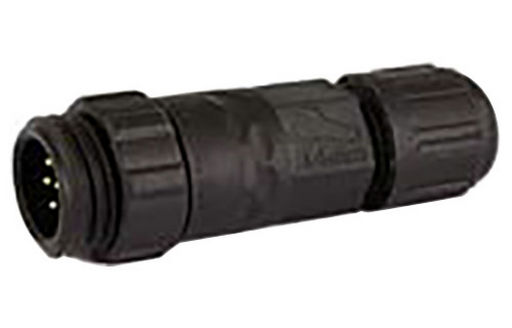 STANDARD SERIES INLINE SCREW TYPE CONNECTOR WITH MALE PINS