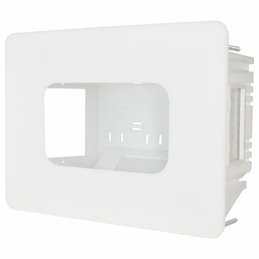 RECESSED WALL BOX WITH BUILT-IN CABLE MANAGEMENT