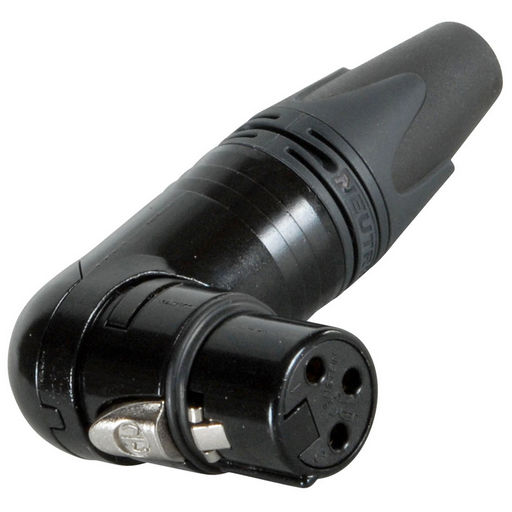 XLR FEMALE RIGHT ANGLE CONNECTOR