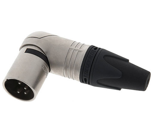 XLR MALE CONNECTOR - RIGHT ANGLE