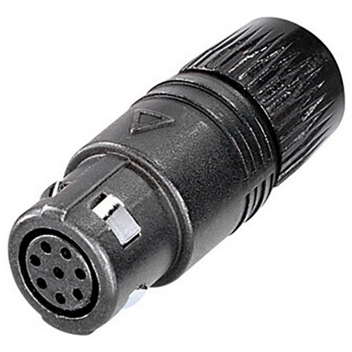 neutriCON 8-PIN FEMALE CABLE CONNECTOR NEUTRIK