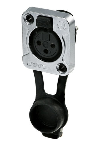 XLR FEMALE IP65 D PANEL MOUNT - REAN