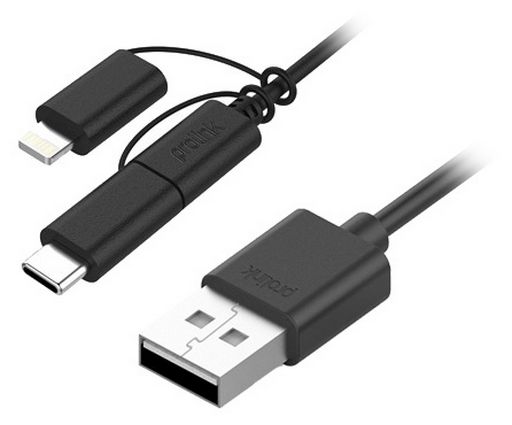 <NLA>USB-A TO MULTI - MICRO USB/LIGHTING/USB-C