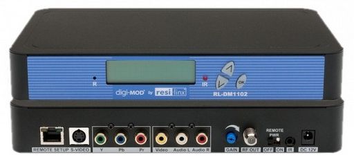 <EOL>RESI-LINX ANALOGUE TO DIGITAL DVB-T 1CH MODULATOR
