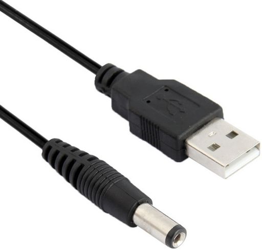 USB-A MALE TO DC POWER PLUGS