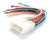 VEHICLE SPECIFIC PLUG TO BARE WIRE HARNESS TO SUIT HOLDEN & TOYOTA - VARIOUS MODELS