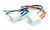 VEHICLE SPECIFIC PLUG TO BARE WIRE HARNESS TO SUIT FORD & MAZDA - VARIOUS MODELS